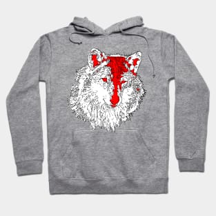 Wild Head Wolf Hoodie